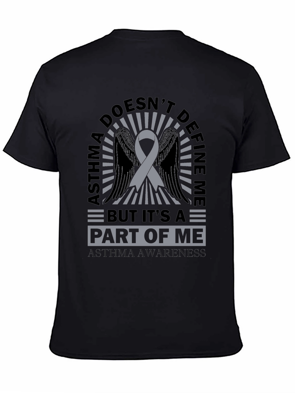Asthma Awareness T-Shirt - Its a Part of Me
