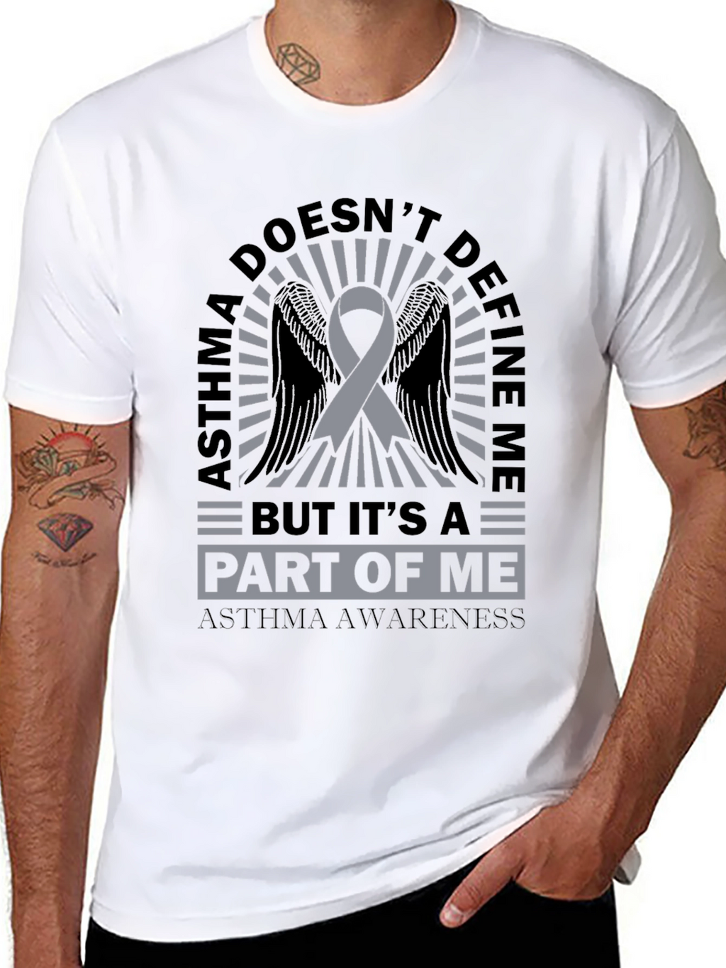 Asthma Awareness T-Shirt - Its a Part of Me