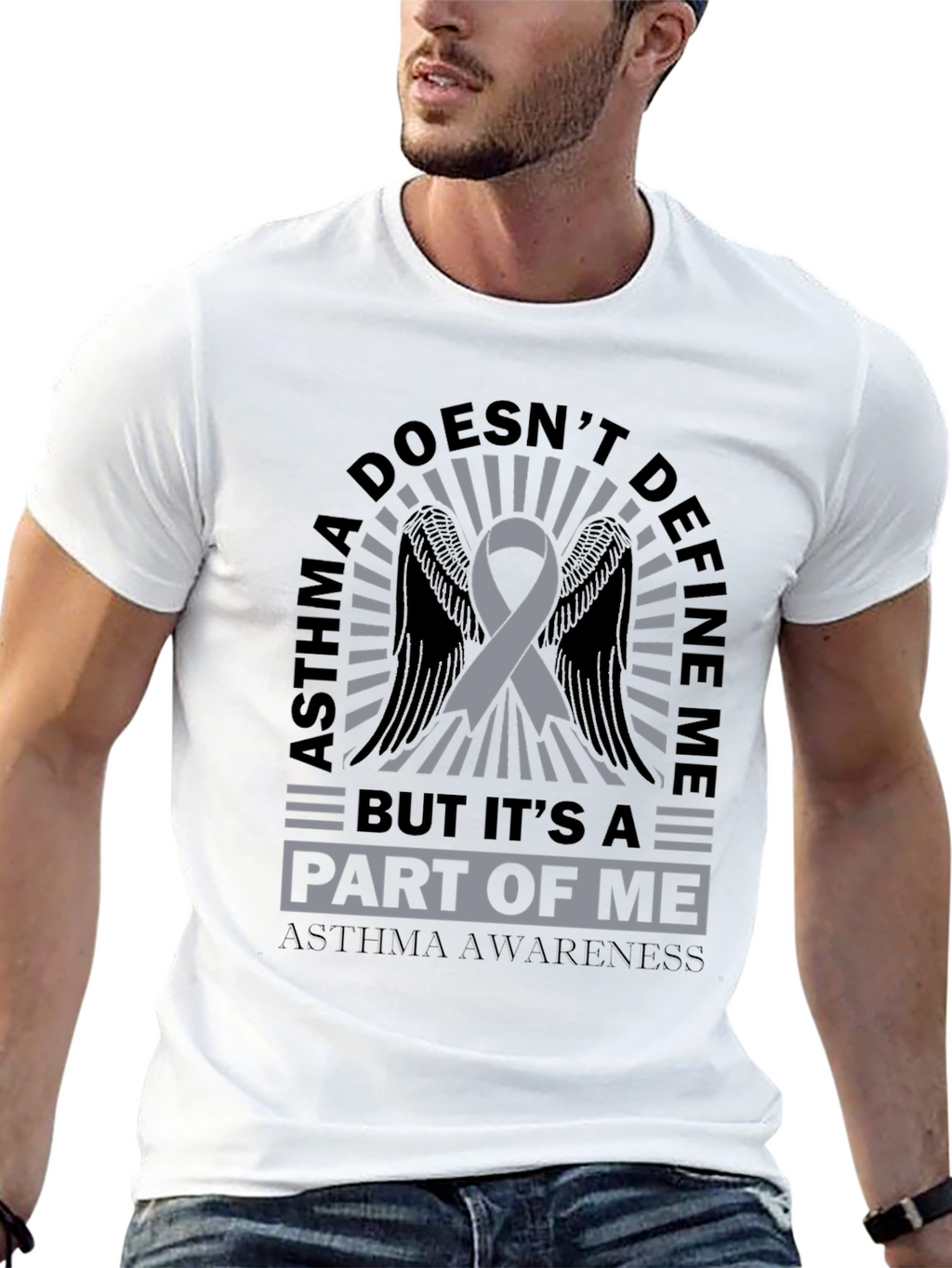 Asthma Awareness T-Shirt - Its a Part of Me