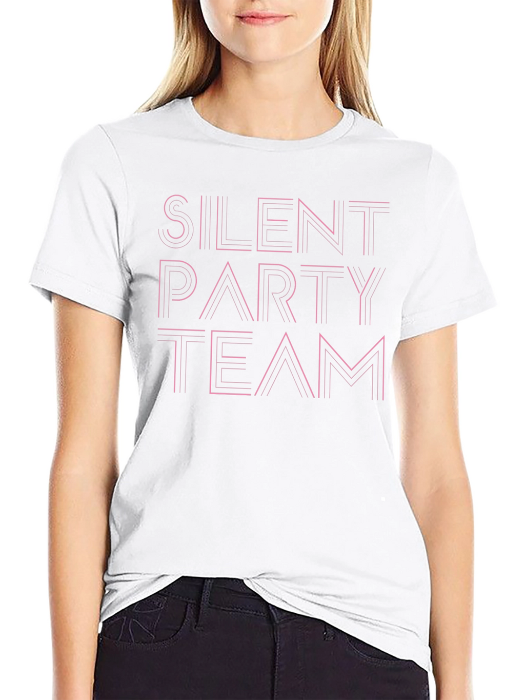 Silent Party Team Graphic Tee