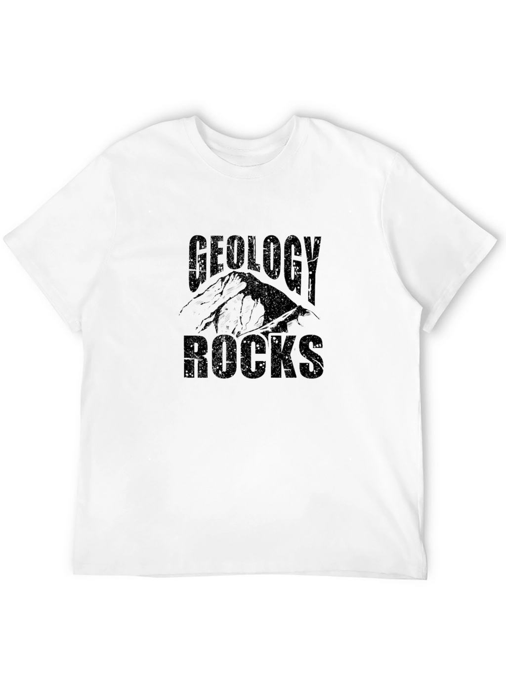 Geology Rocks Graphic T-Shirt - Black