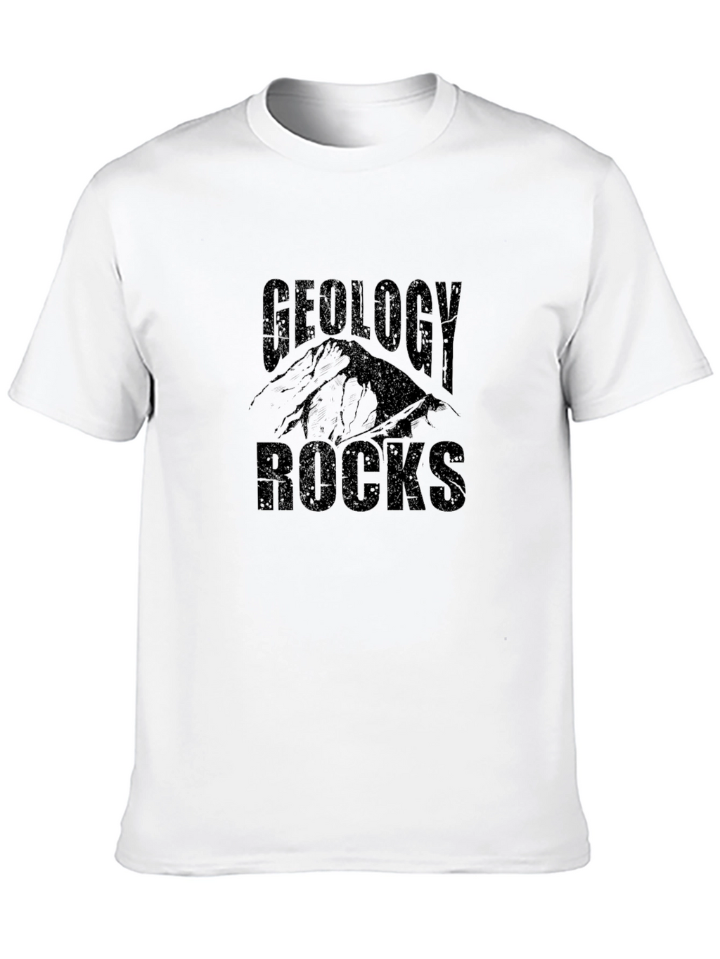 Geology Rocks Graphic T-Shirt - Black