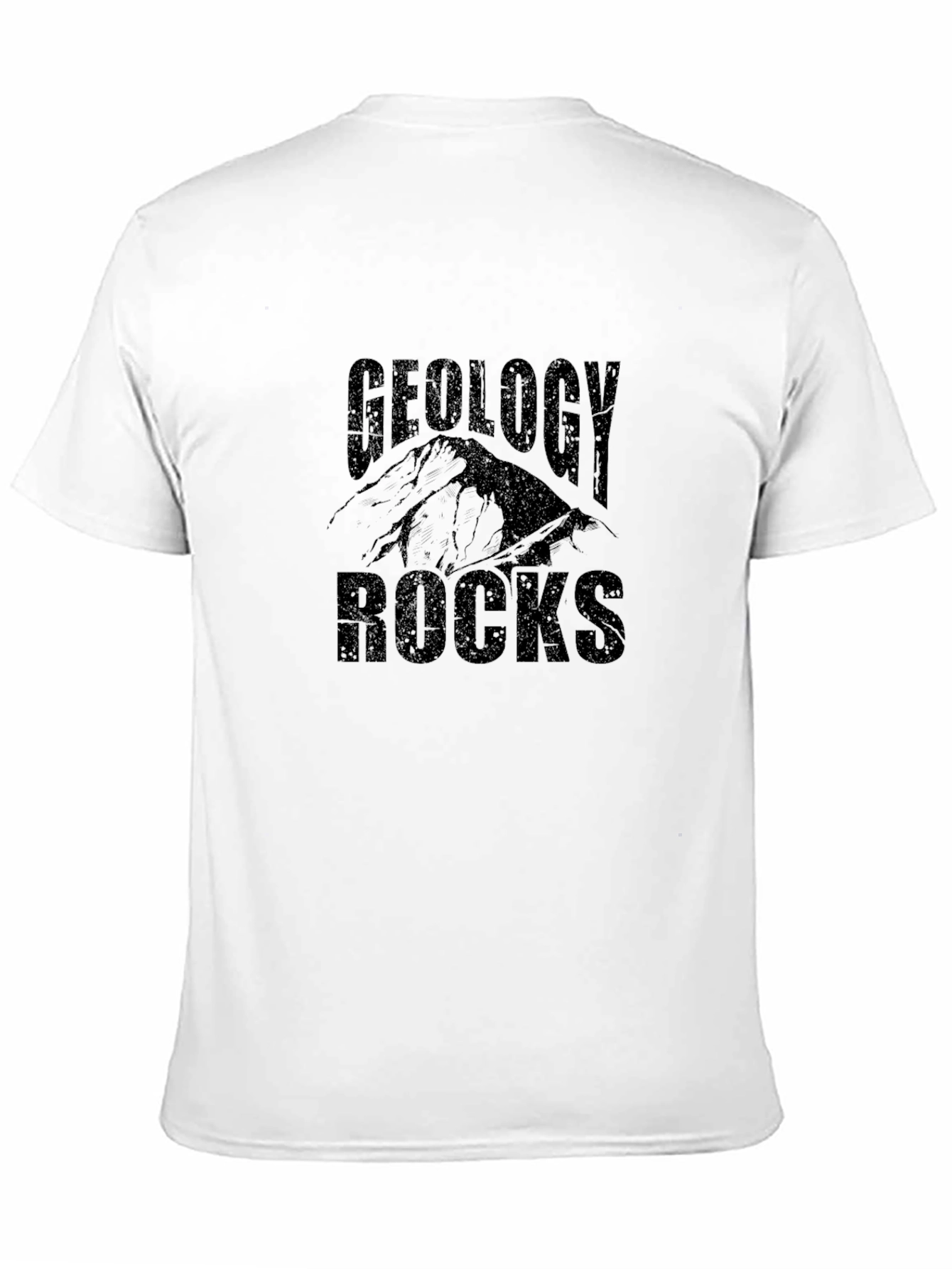 Geology Rocks Graphic T-Shirt - Black