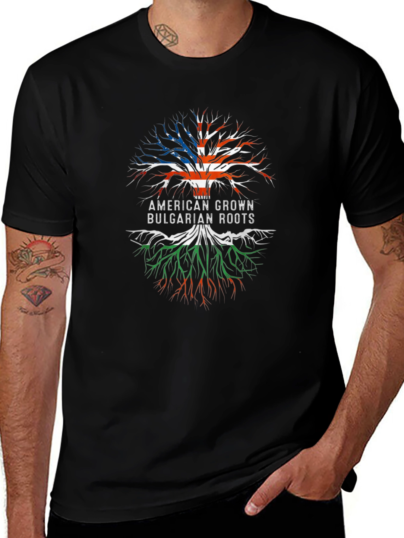 American Grown Bulgarian Roots T-Shirt