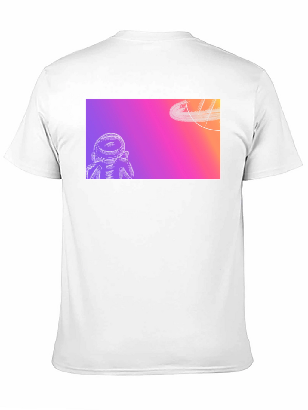 Astronaut Space Dream Black T-Shirt