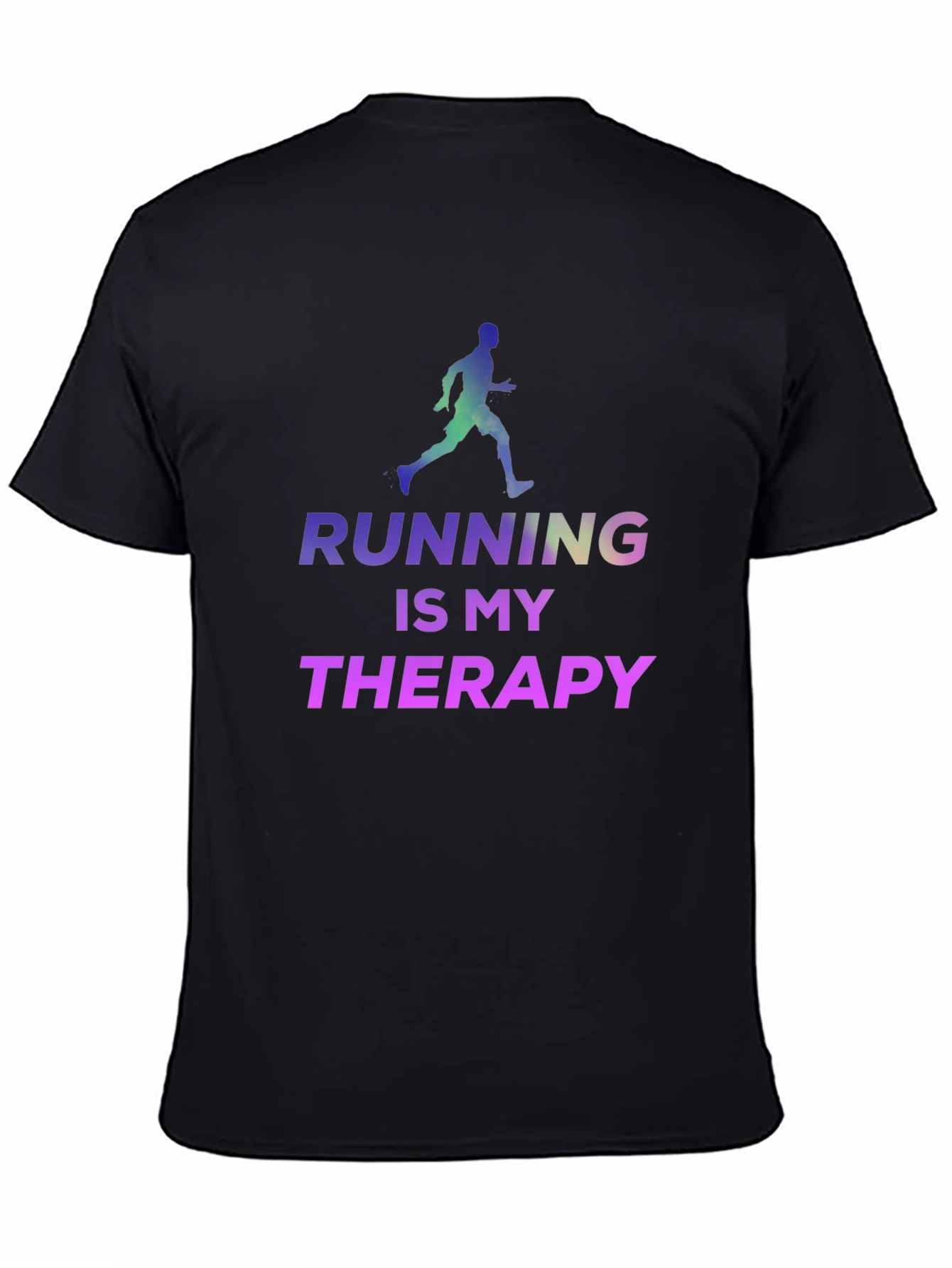 Running is My Therapy T-Shirt - Athlete Design