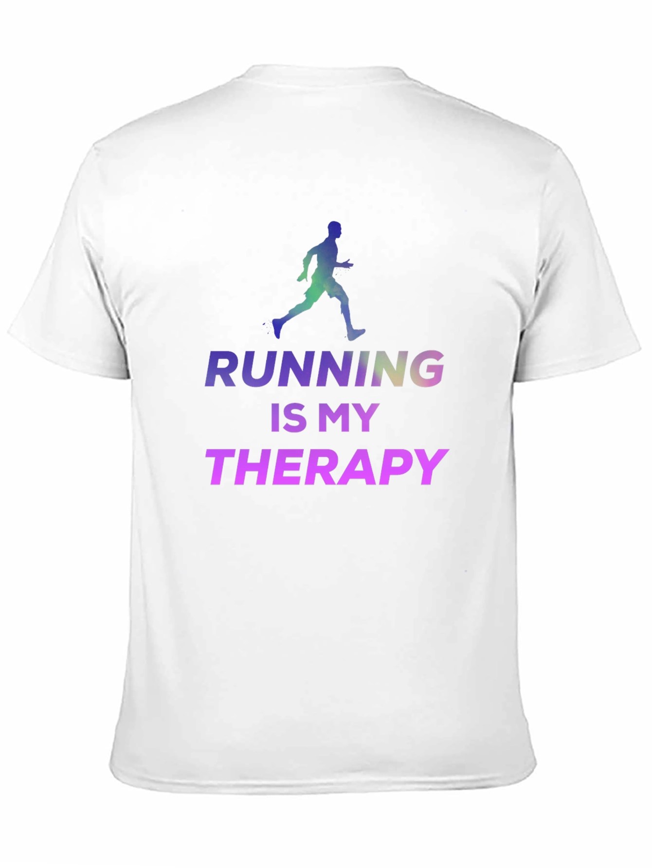 Running is My Therapy T-Shirt - Athlete Design