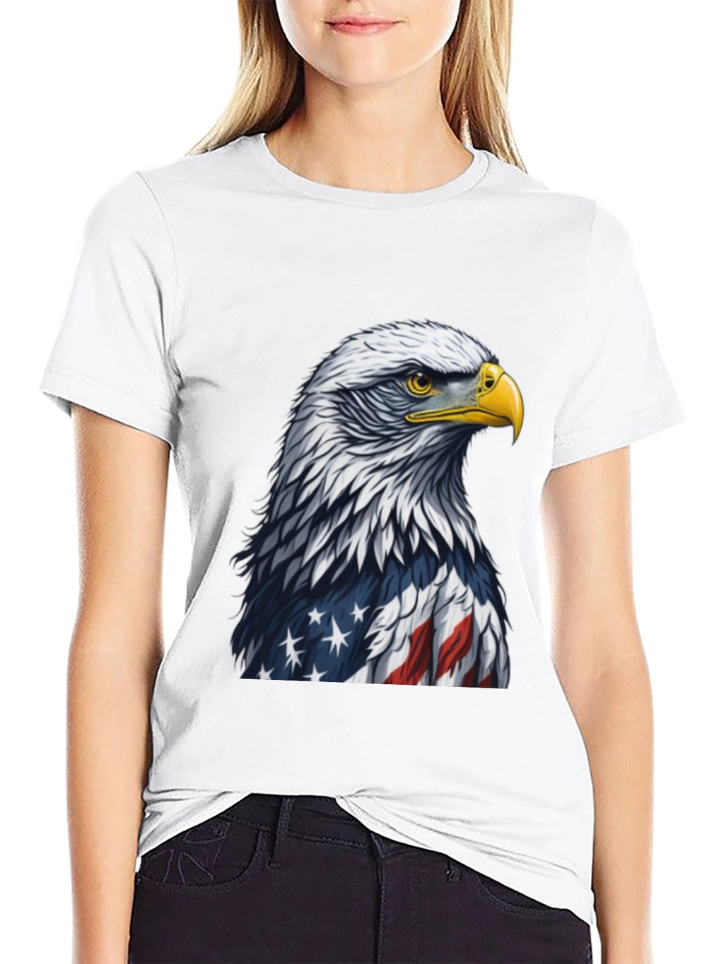 American Eagle Graphic T-Shirt - Patriotic Design