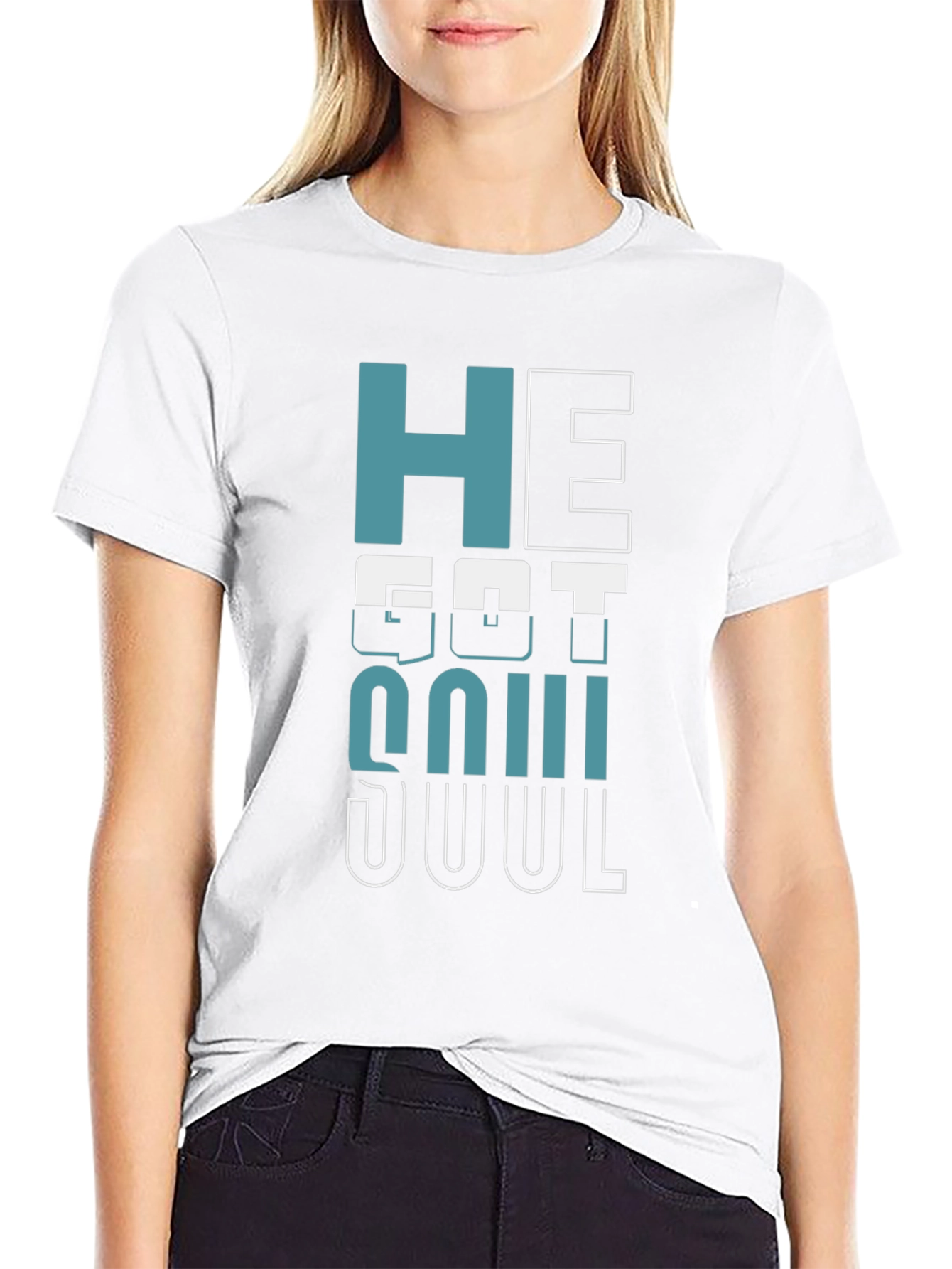 He Got Soul Graphic Tee - Black Unisex