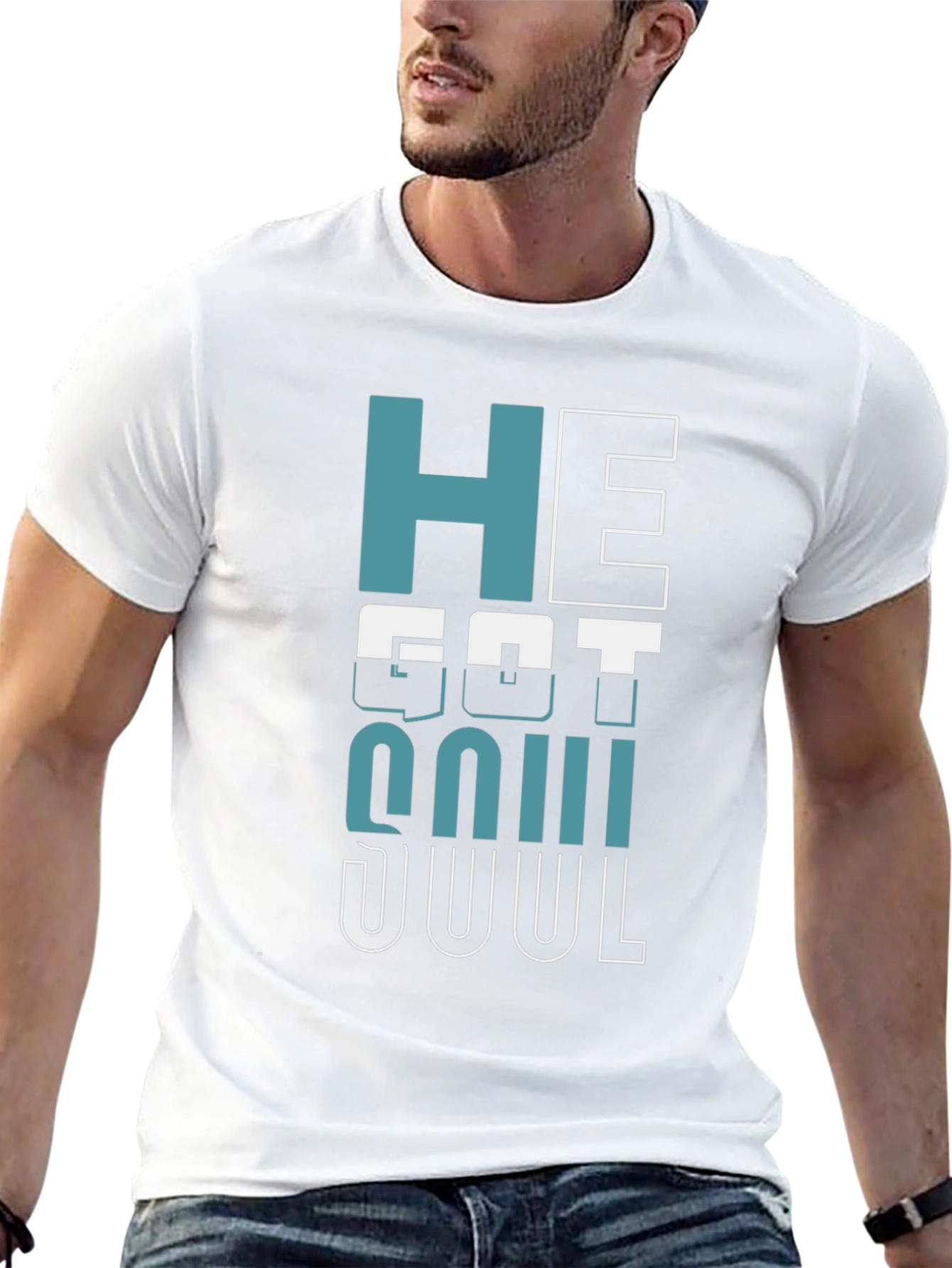 He Got Soul Graphic Tee - Black Unisex