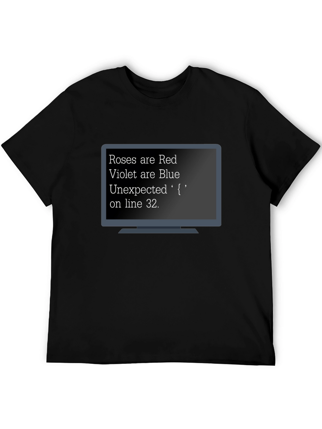 Roses Are Red Programmer Humor T-Shirt