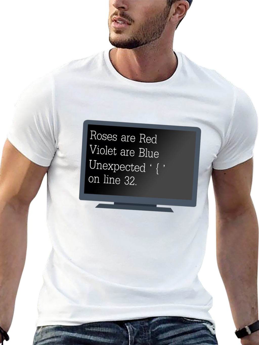 Roses Are Red Programmer Humor T-Shirt