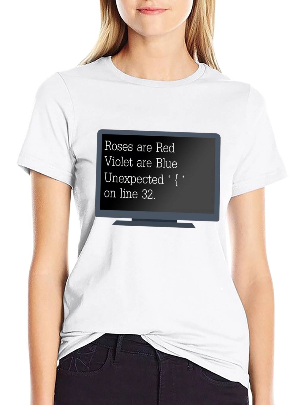 Roses Are Red Programmer Humor T-Shirt