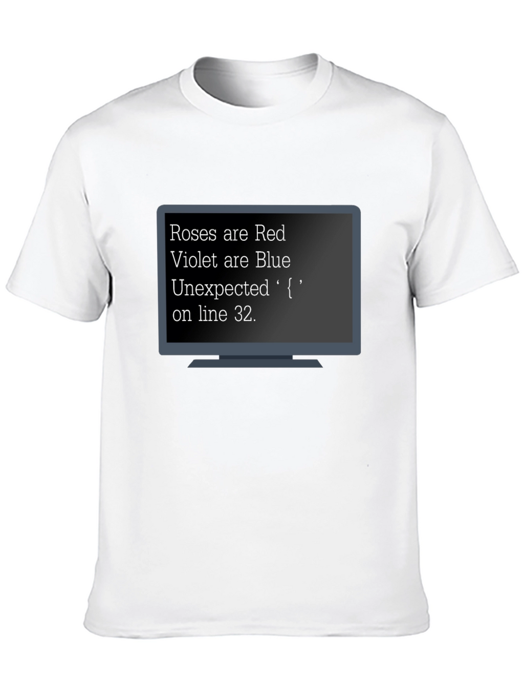 Roses Are Red Programmer Humor T-Shirt