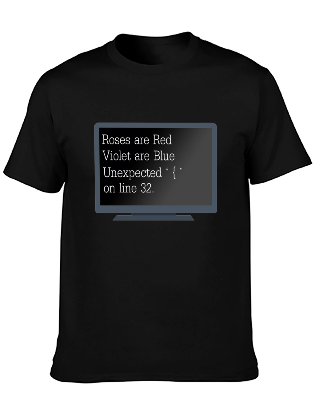 Roses Are Red Programmer Humor T-Shirt