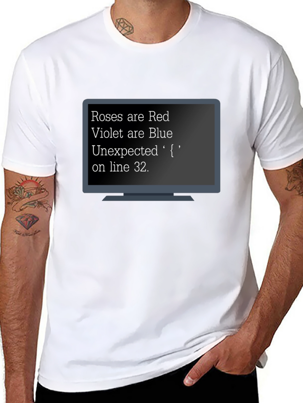 Roses Are Red Programmer Humor T-Shirt