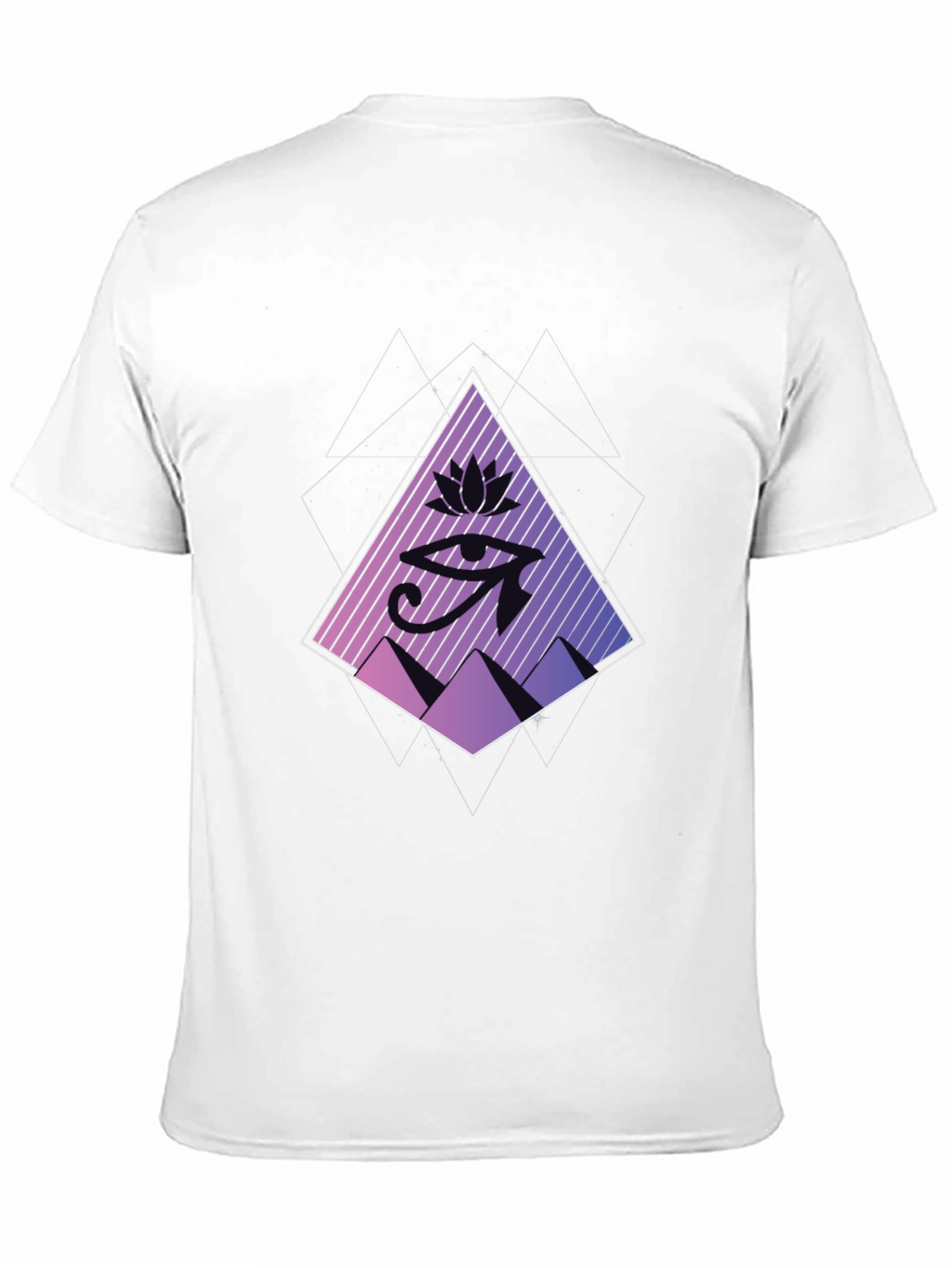 Eye of Horus Graphic Tee - Black
