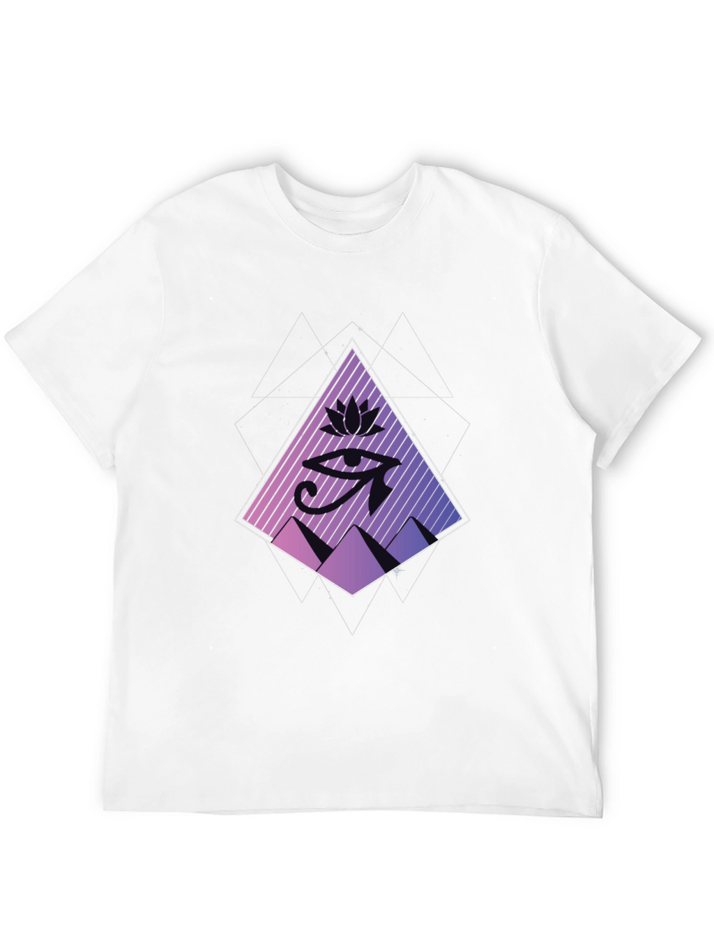 Eye of Horus Graphic Tee - Black