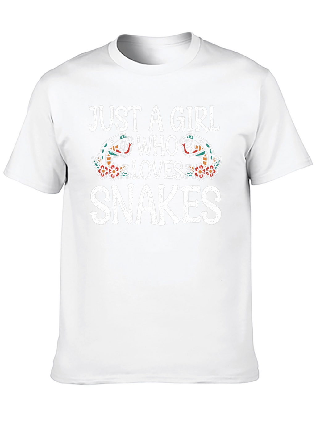 Just a Girl Who Loves Snakes Graphic Tee