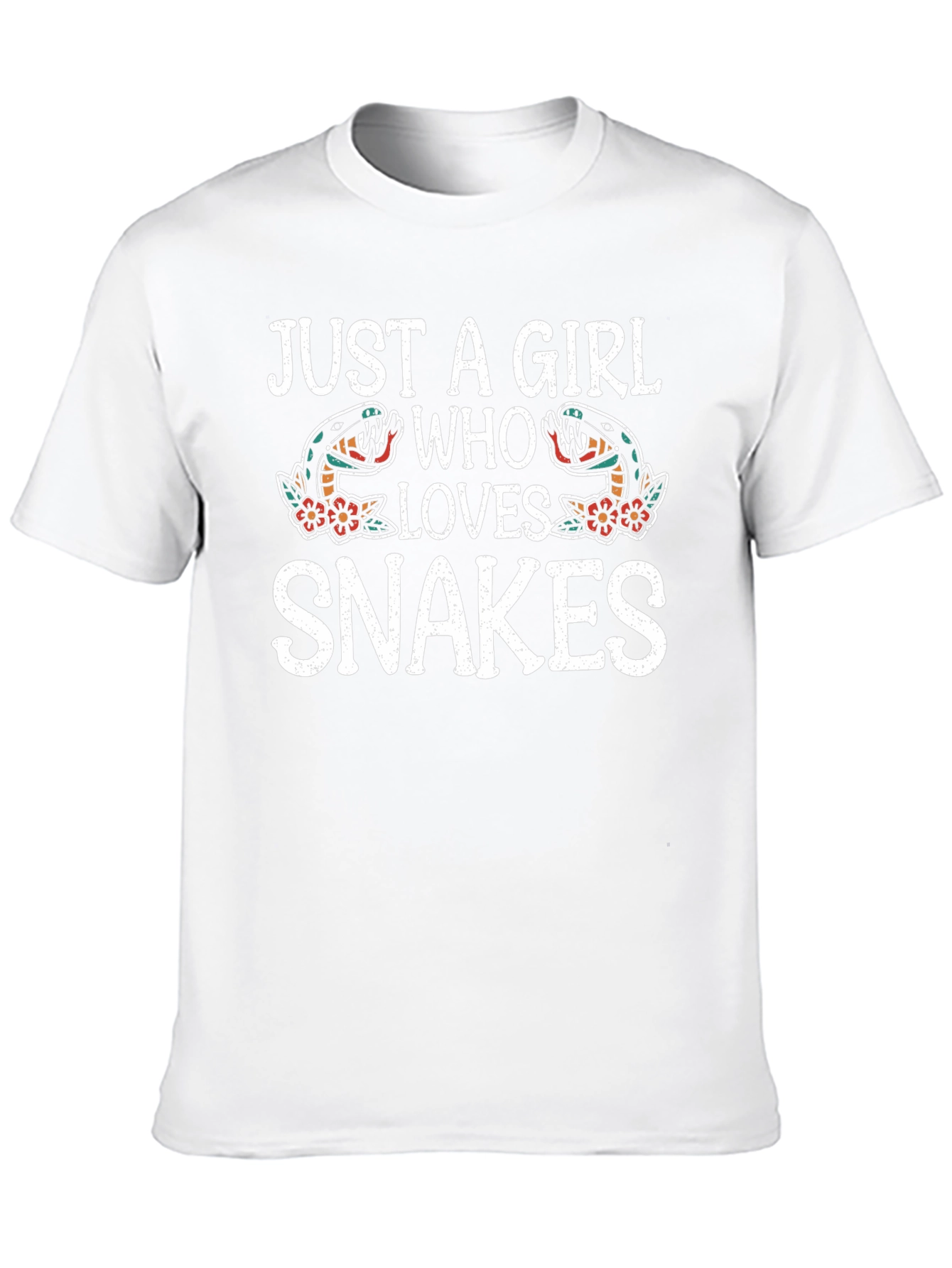 Just a Girl Who Loves Snakes Graphic Tee