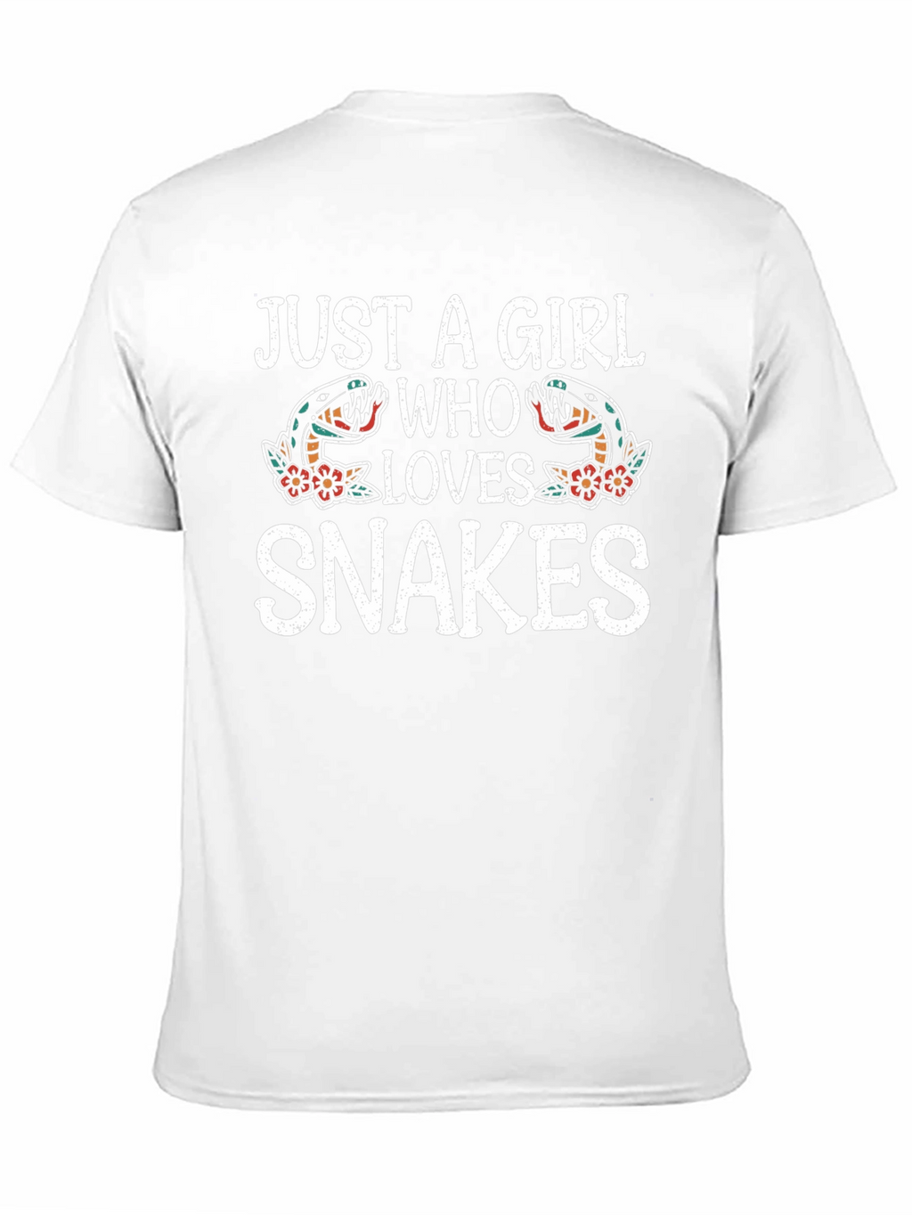 Just a Girl Who Loves Snakes Graphic Tee