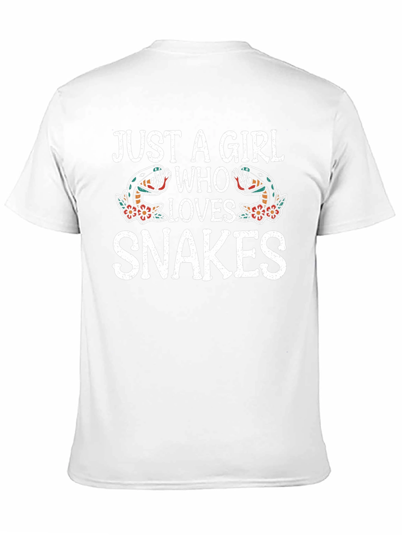 Just a Girl Who Loves Snakes Graphic Tee