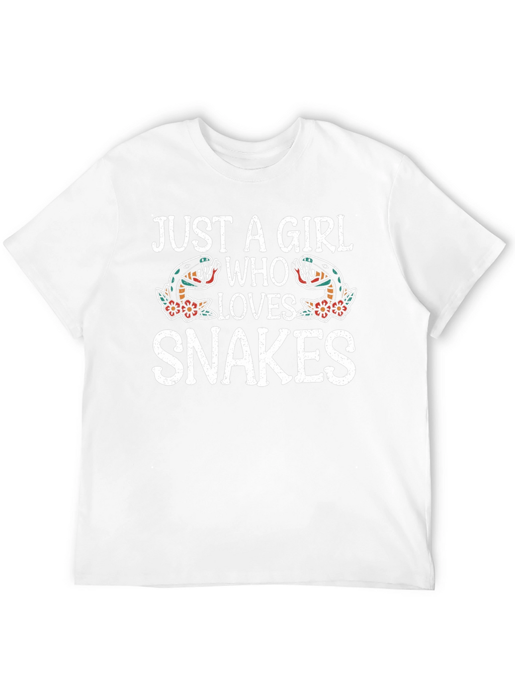 Just a Girl Who Loves Snakes Graphic Tee