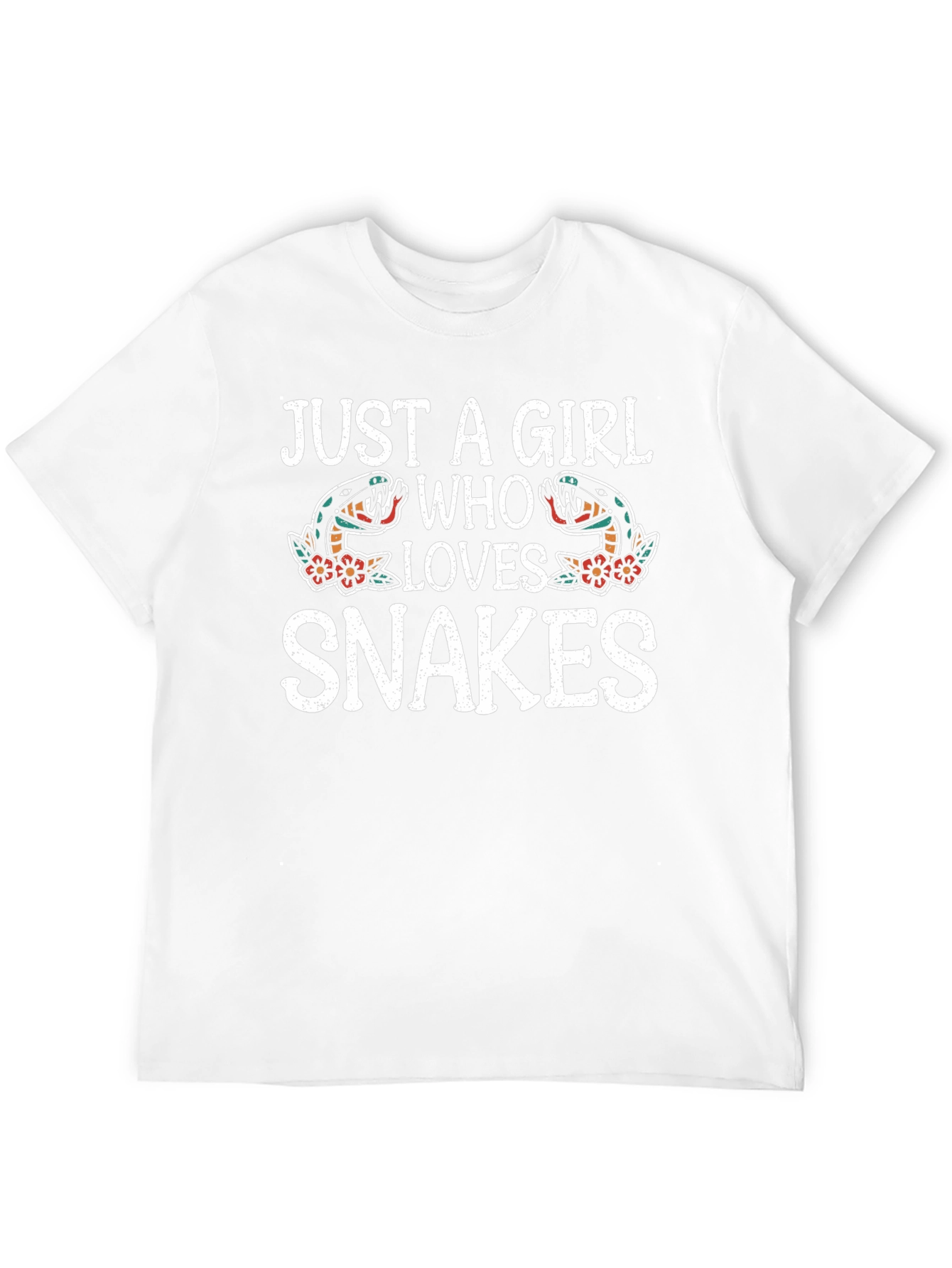 Just a Girl Who Loves Snakes Graphic Tee