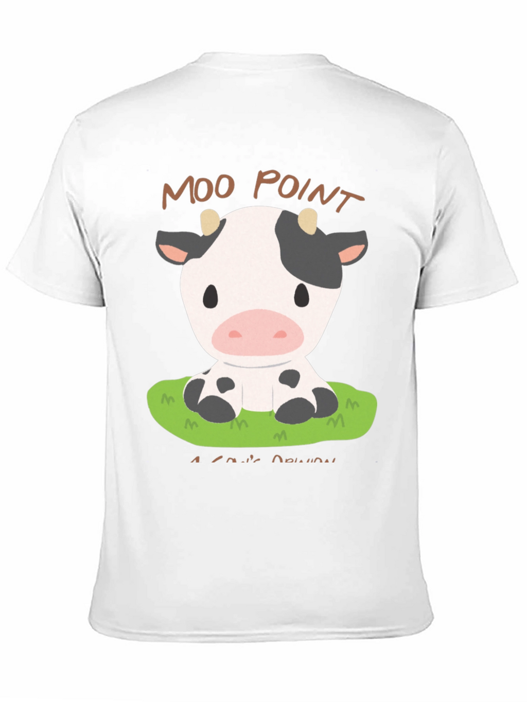 Moo Point T-Shirt - Cute Cow Design