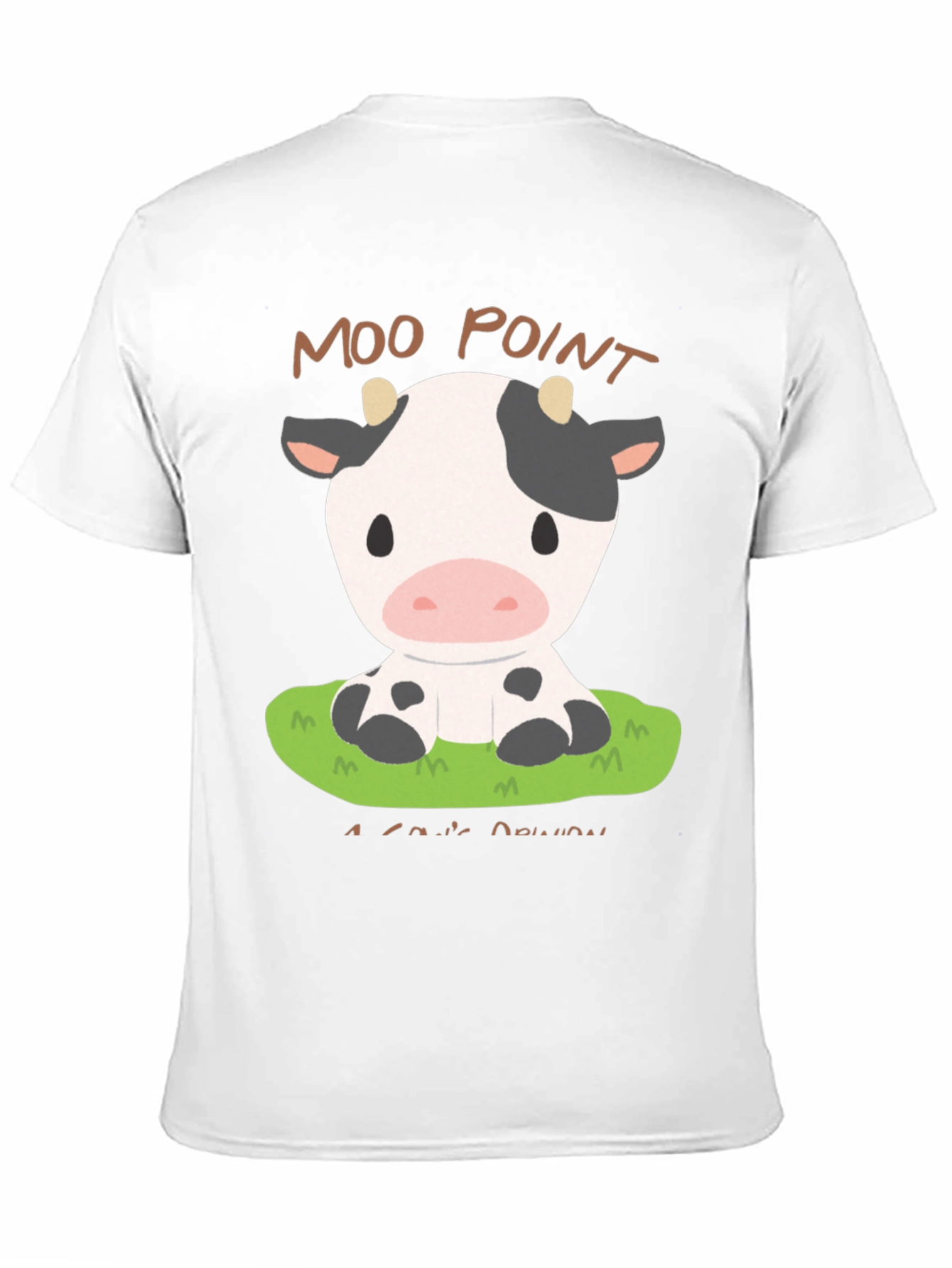 Moo Point T-Shirt - Cute Cow Design