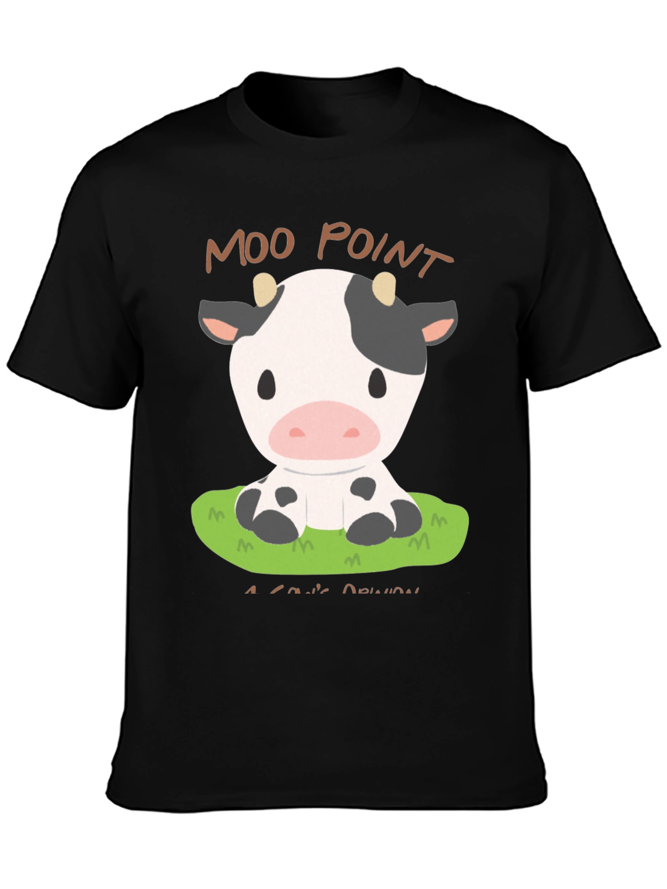 Moo Point T-Shirt - Cute Cow Design