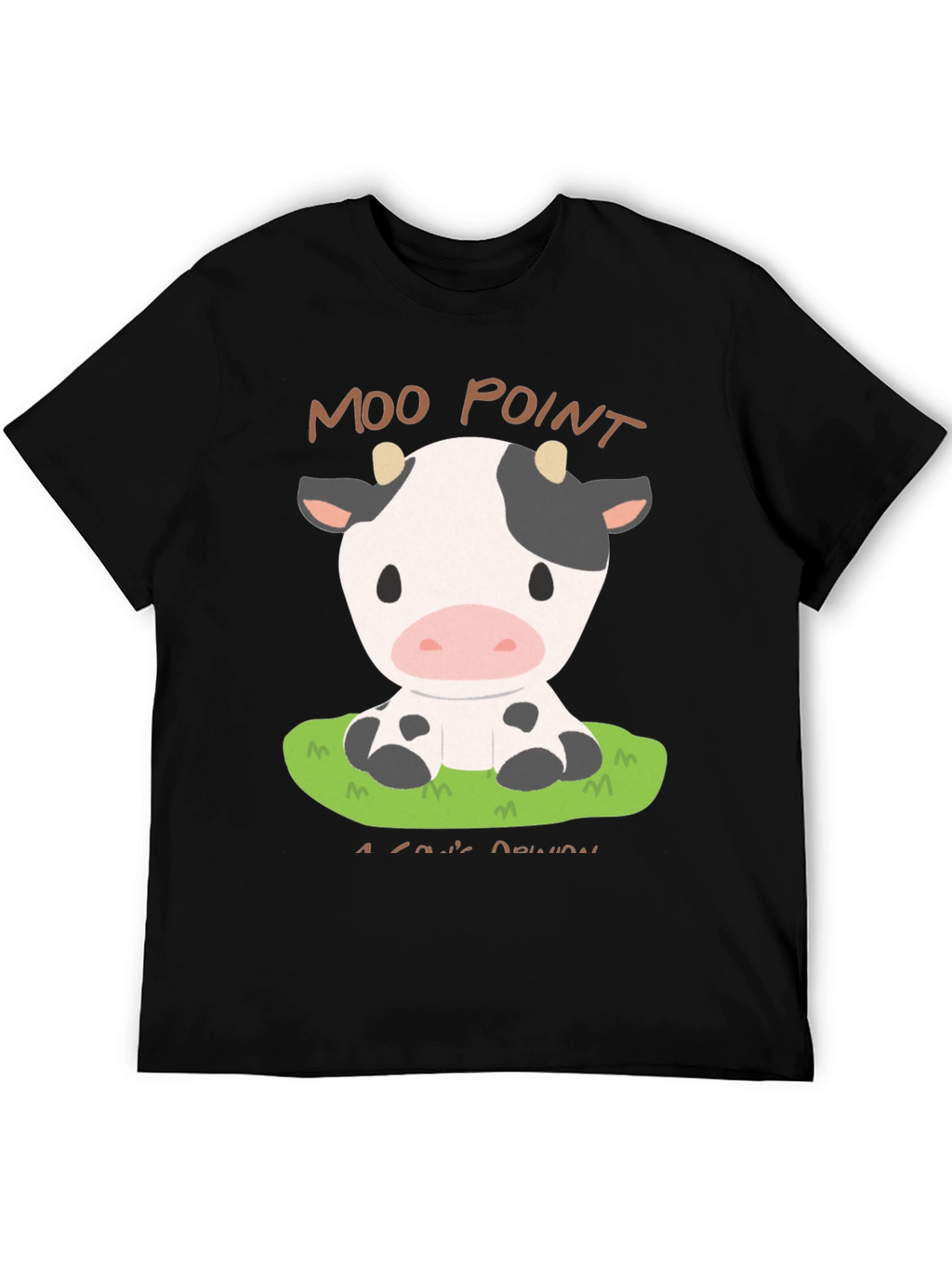 Moo Point T-Shirt - Cute Cow Design