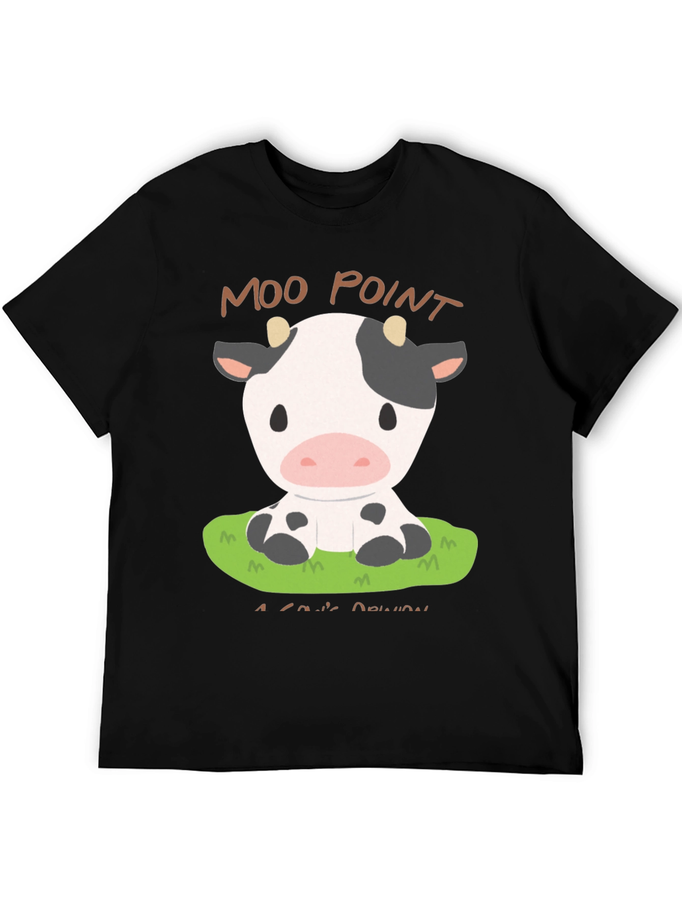 Moo Point T-Shirt - Cute Cow Design