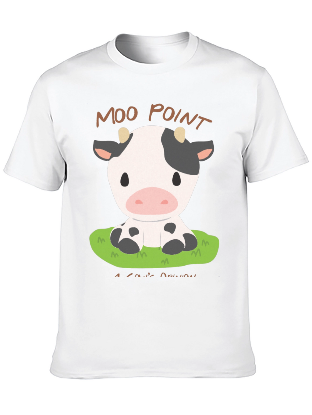 Moo Point T-Shirt - Cute Cow Design