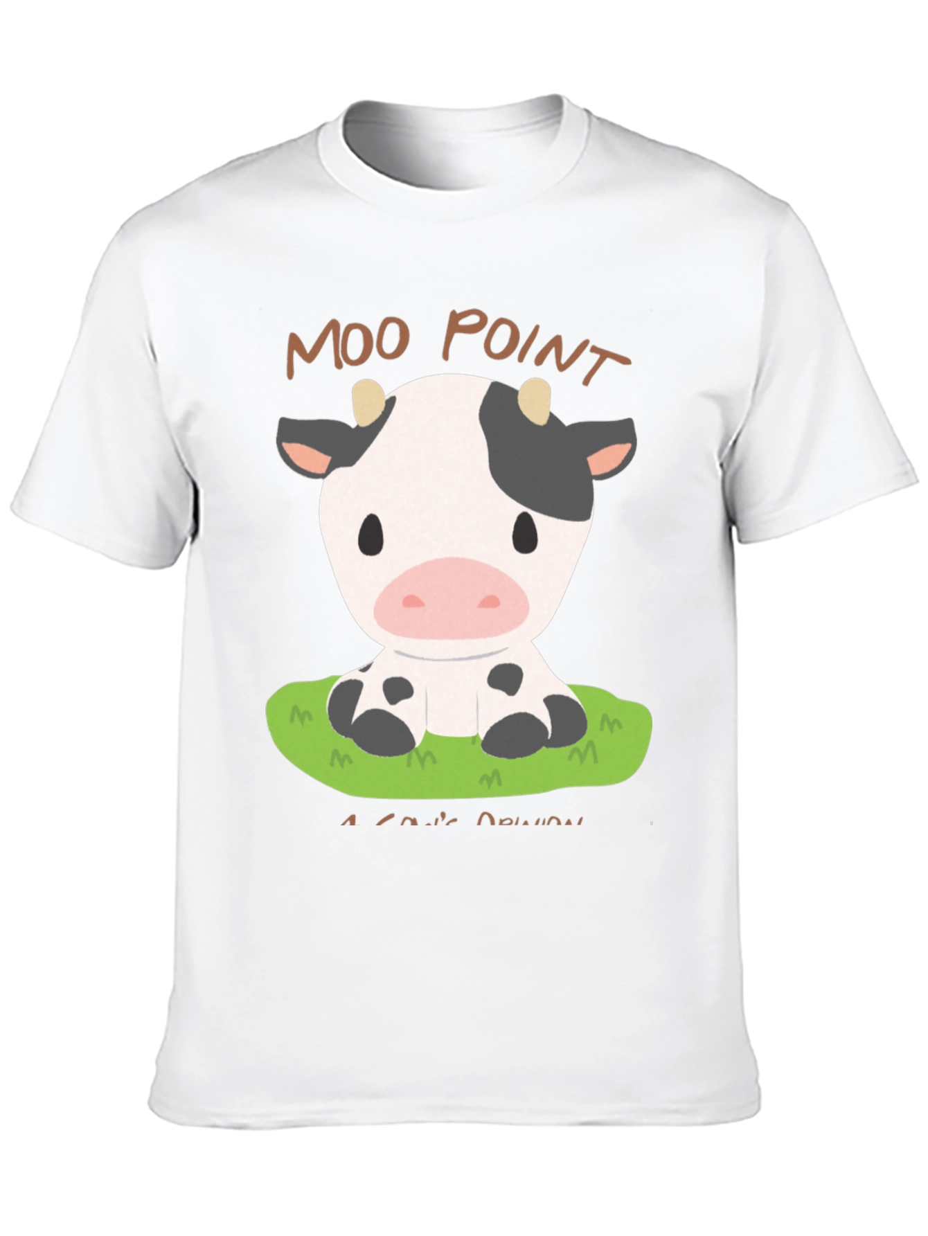 Moo Point T-Shirt - Cute Cow Design