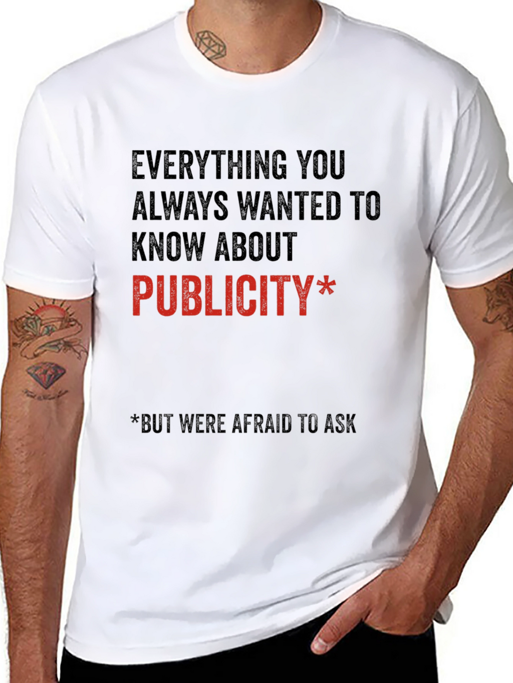 Publicity T-Shirt - Everything You Always Wanted to Know!