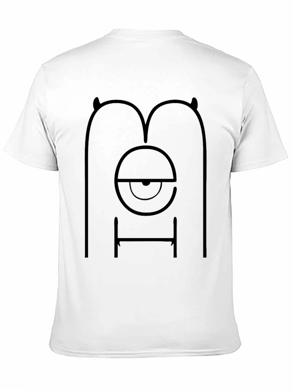 Monster Eye Graphic Tee - Black