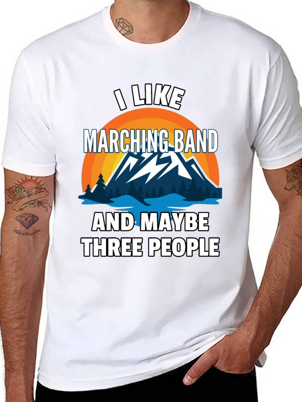 Marching Band Lover T-Shirt - Funny Graphic Tee