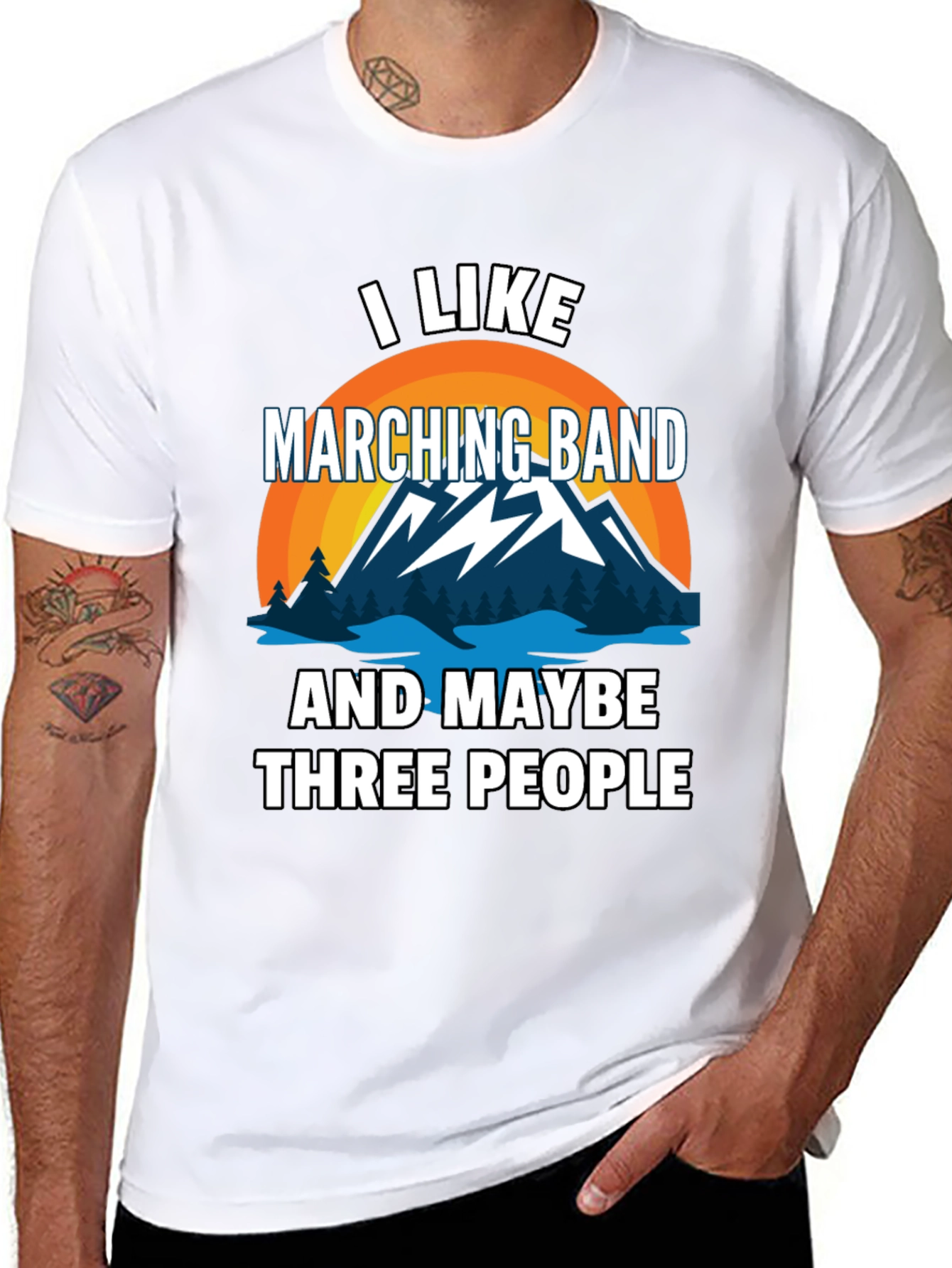 Marching Band Lover T-Shirt - Funny Graphic Tee