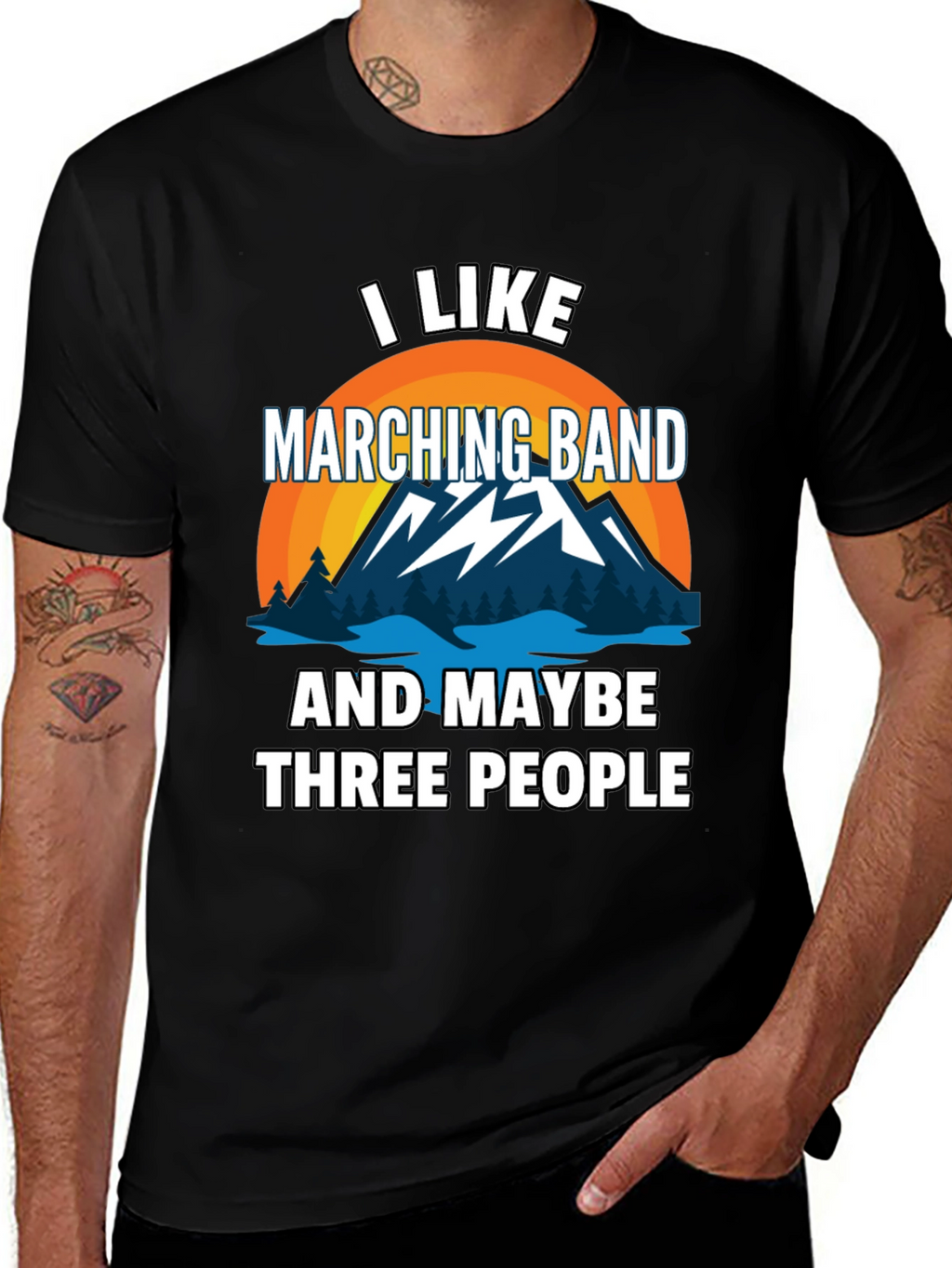 Marching Band Lover T-Shirt - Funny Graphic Tee