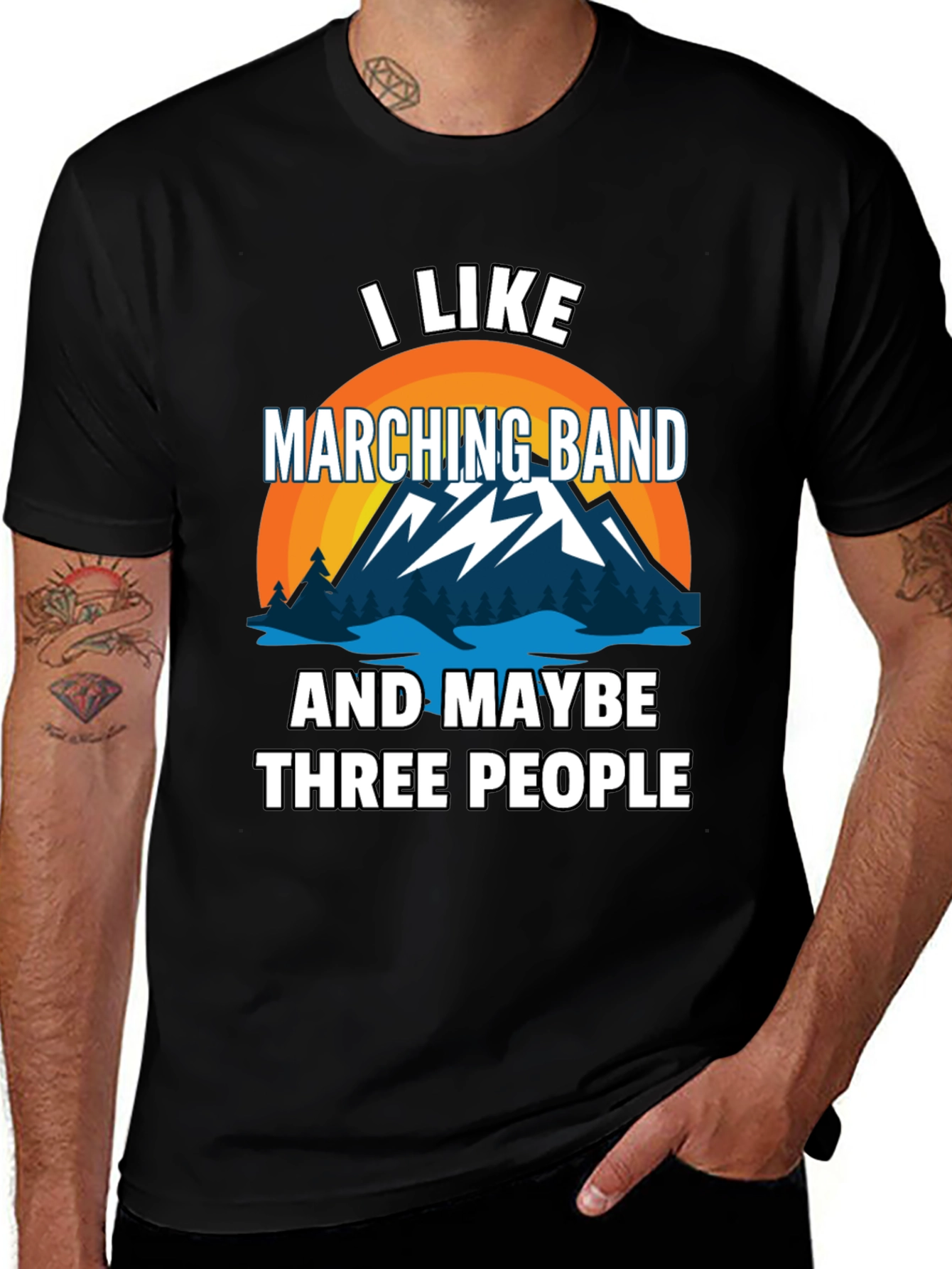 Marching Band Lover T-Shirt - Funny Graphic Tee