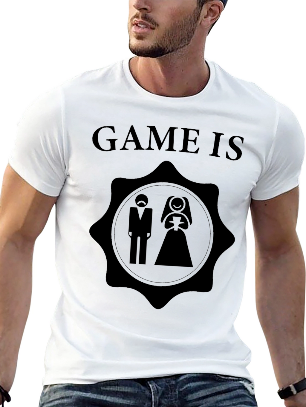 Game Is Over Wedding T-Shirt - Groom Gift