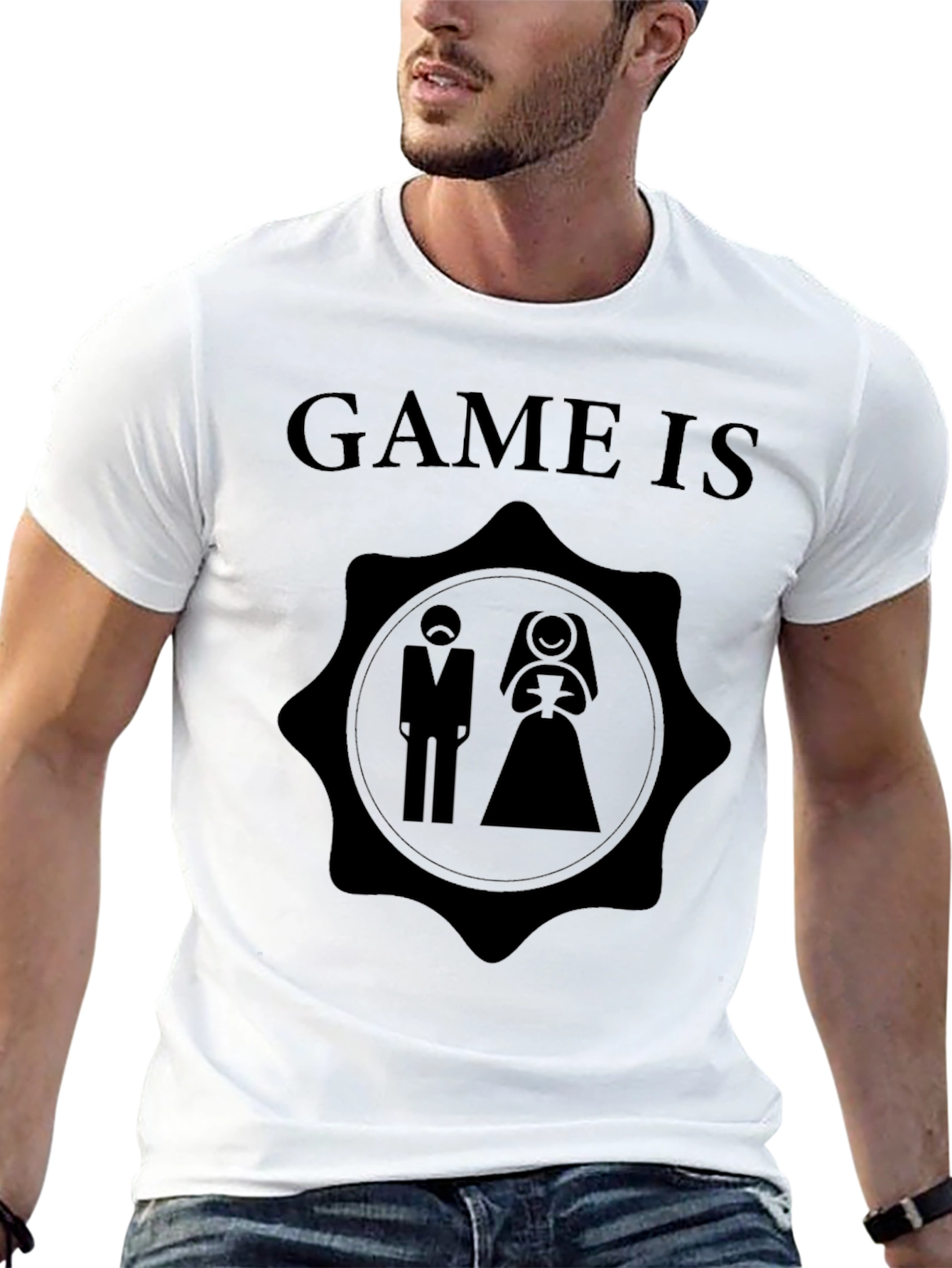 Game Is Over Wedding T-Shirt - Groom Gift