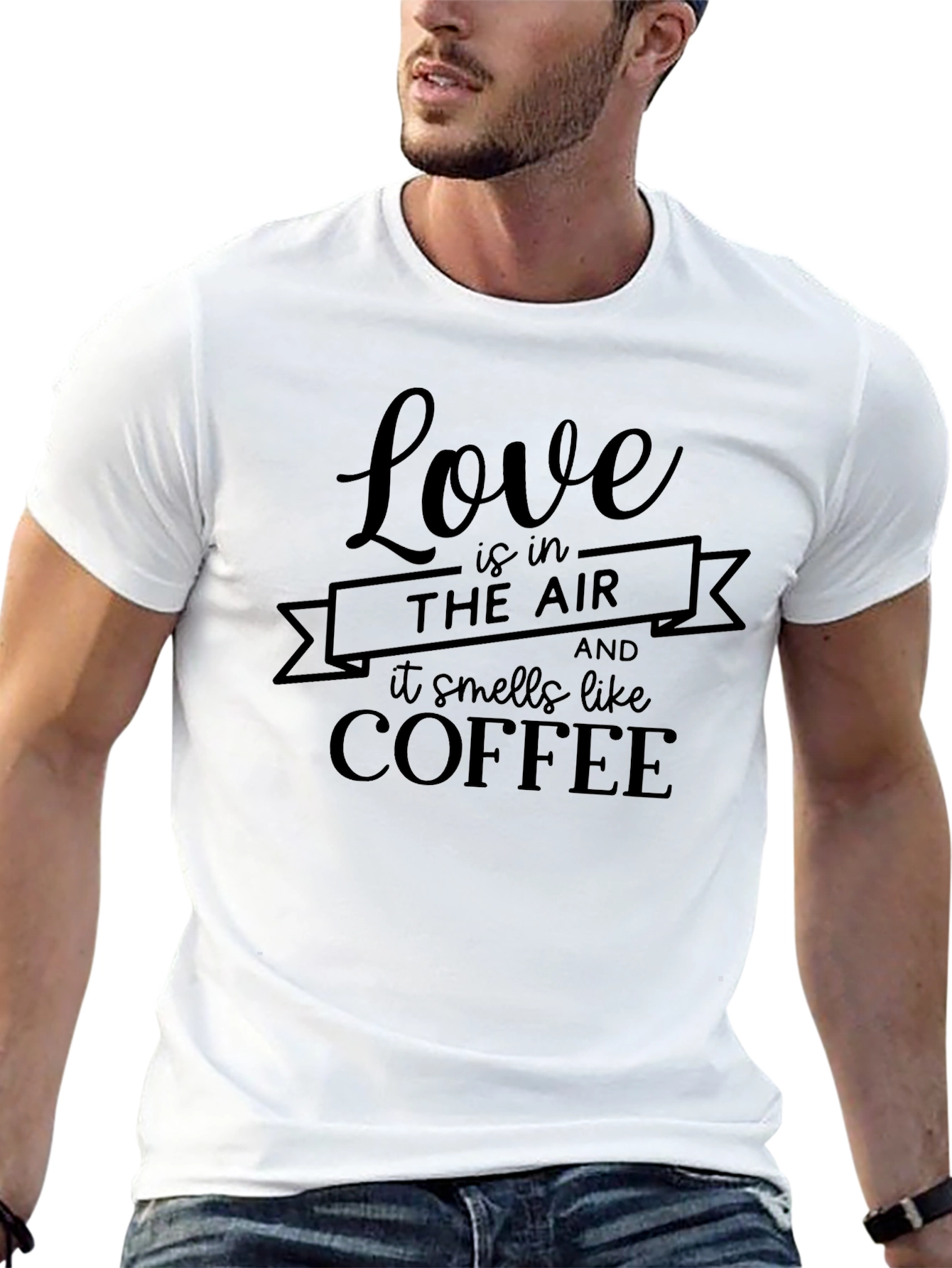 Love is in the Air Coffee T-Shirt