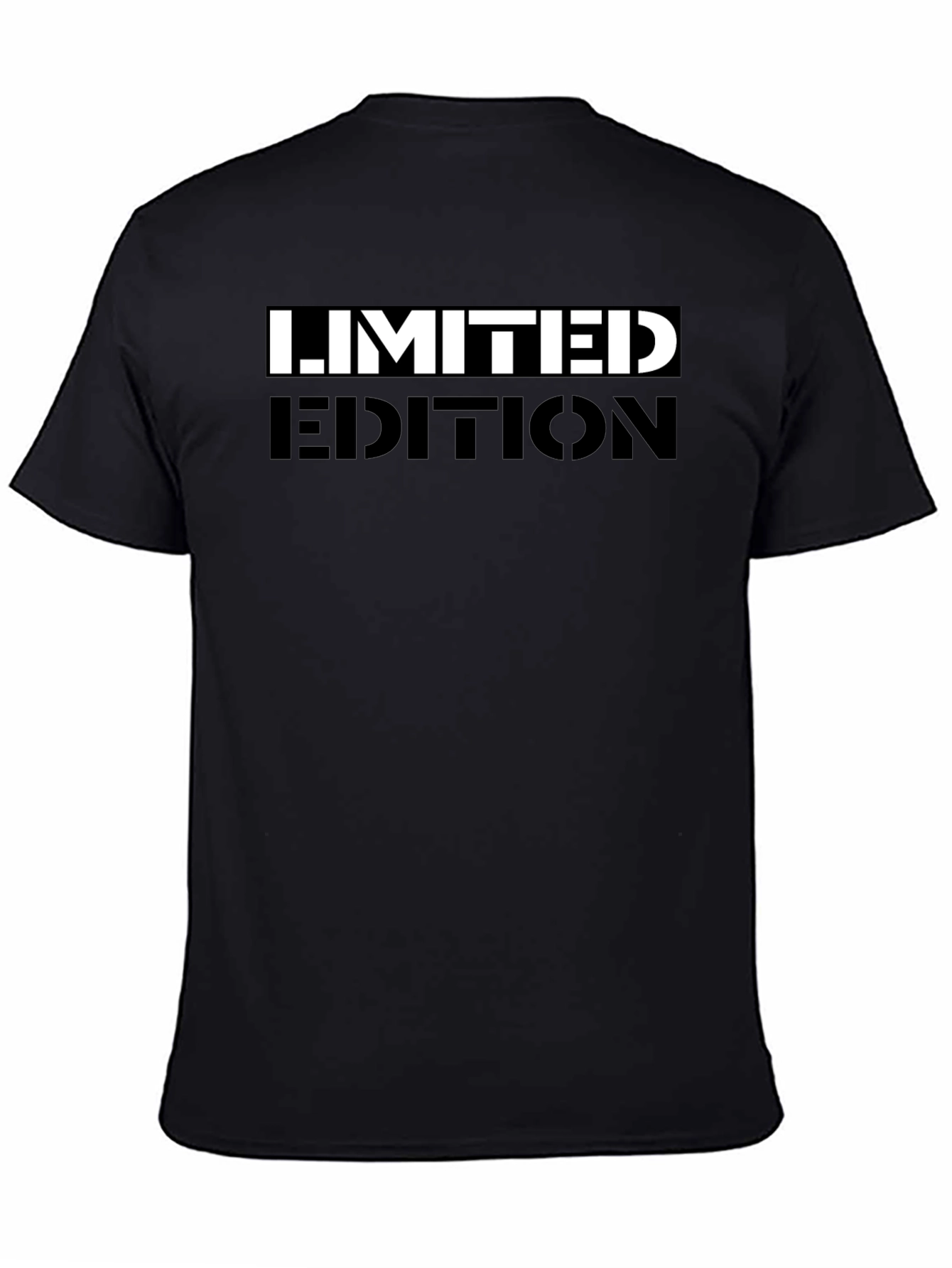 Limited Edition Black Graphic T-Shirt