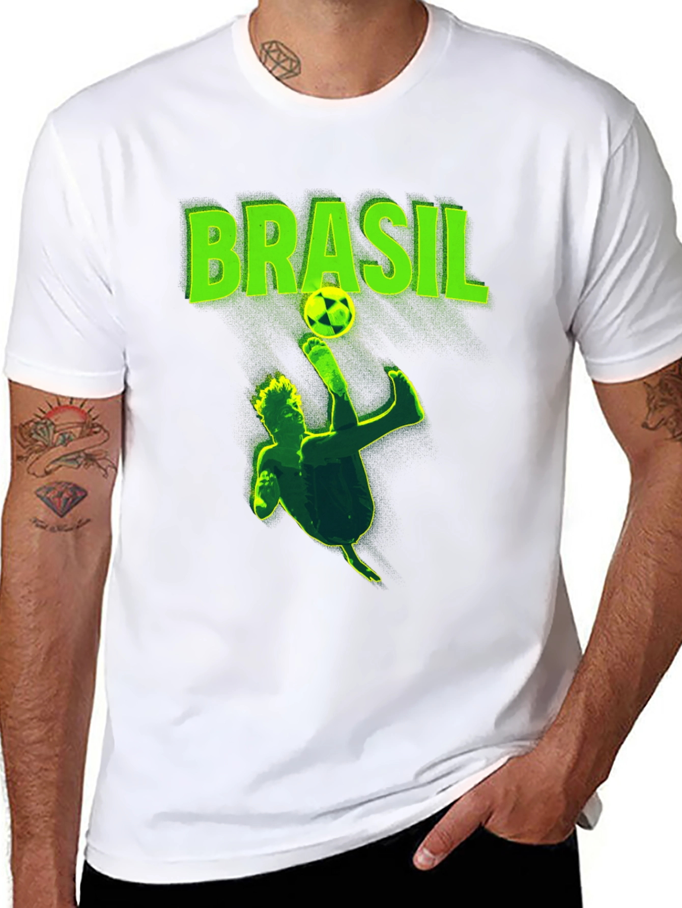 Brasil Soccer Graphic T-Shirt