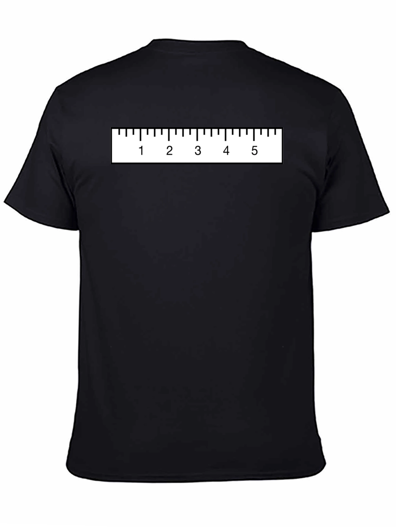 Funny Ruler Graphic T-Shirt - Measure Up!