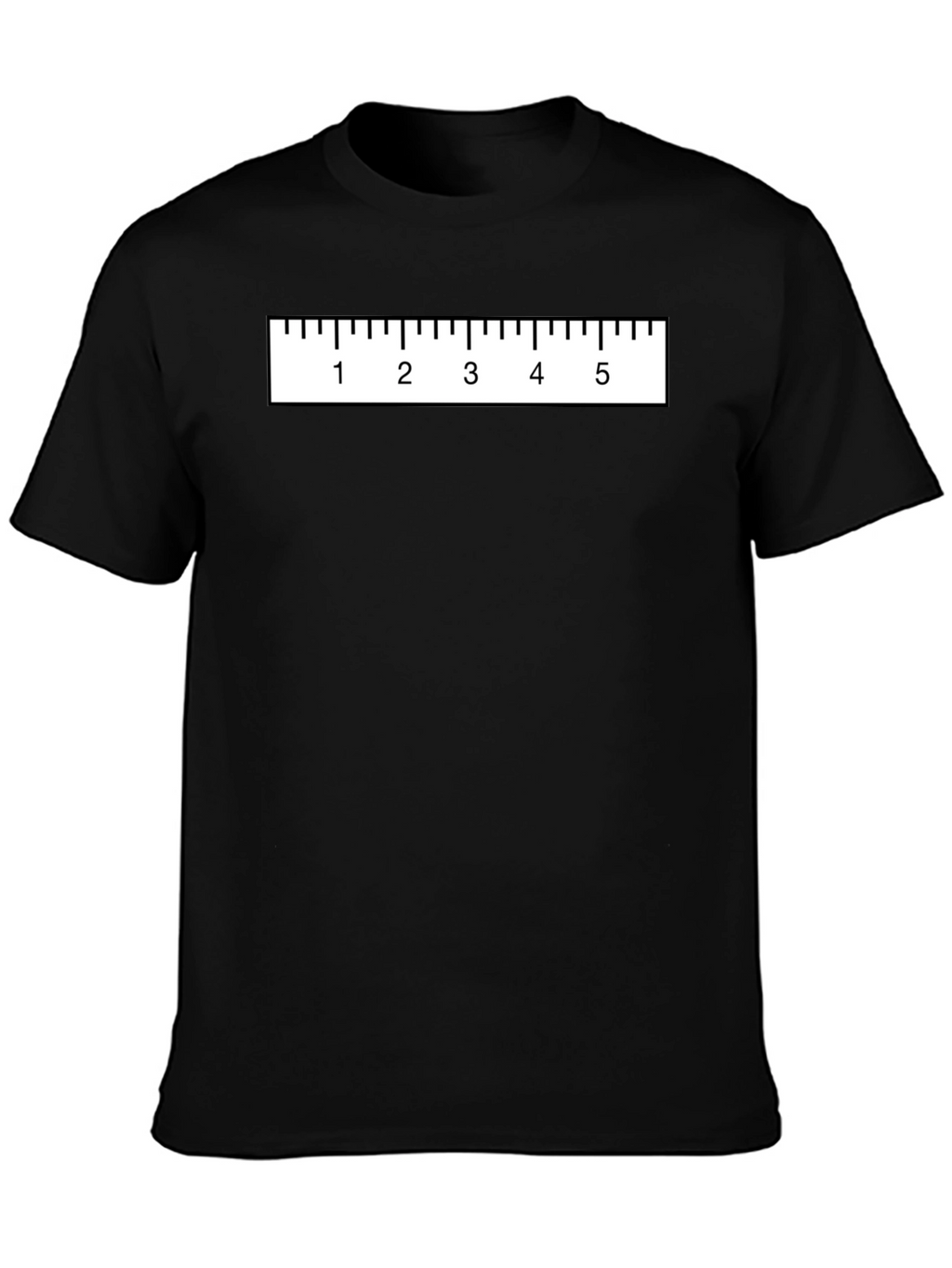 Funny Ruler Graphic T-Shirt - Measure Up!