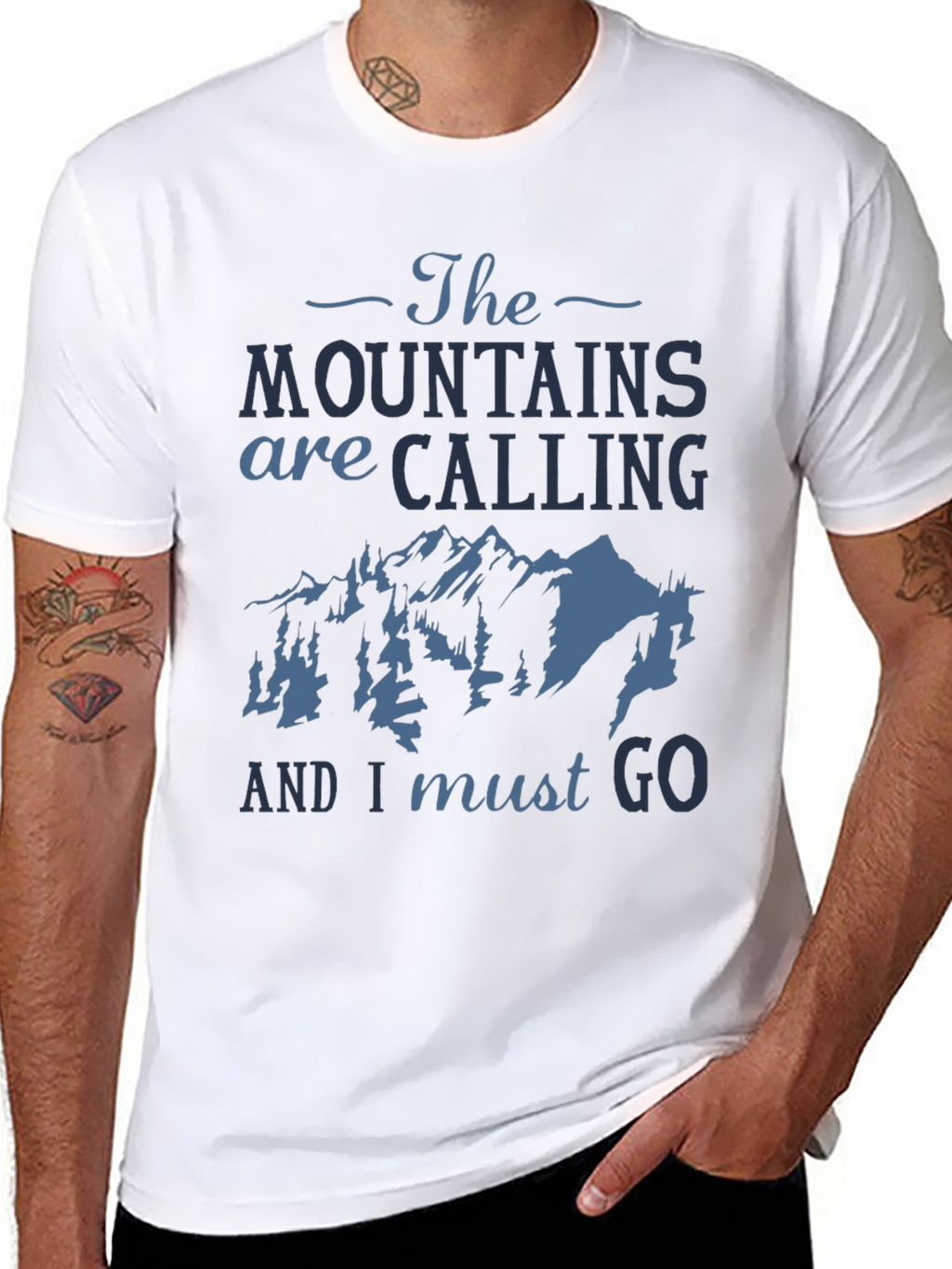 Mountains Are Calling Graphic Tee