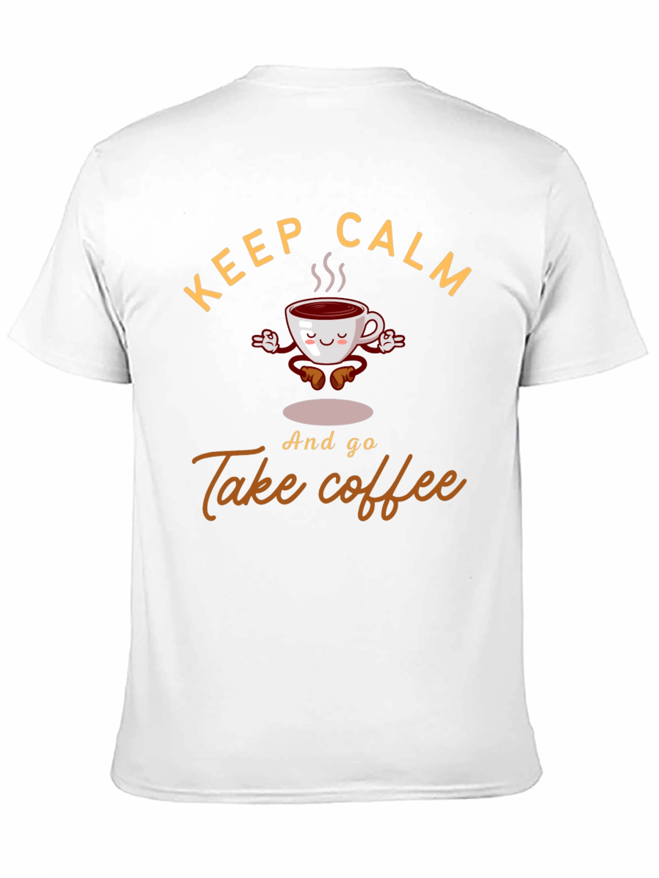 Keep Calm & Take Coffee Graphic Tee